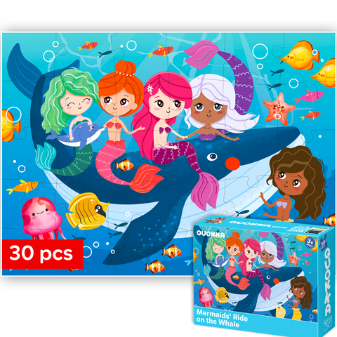 Kids Jigsaw Puzzle 30 Piece - Princess, Animal, Dinosaur