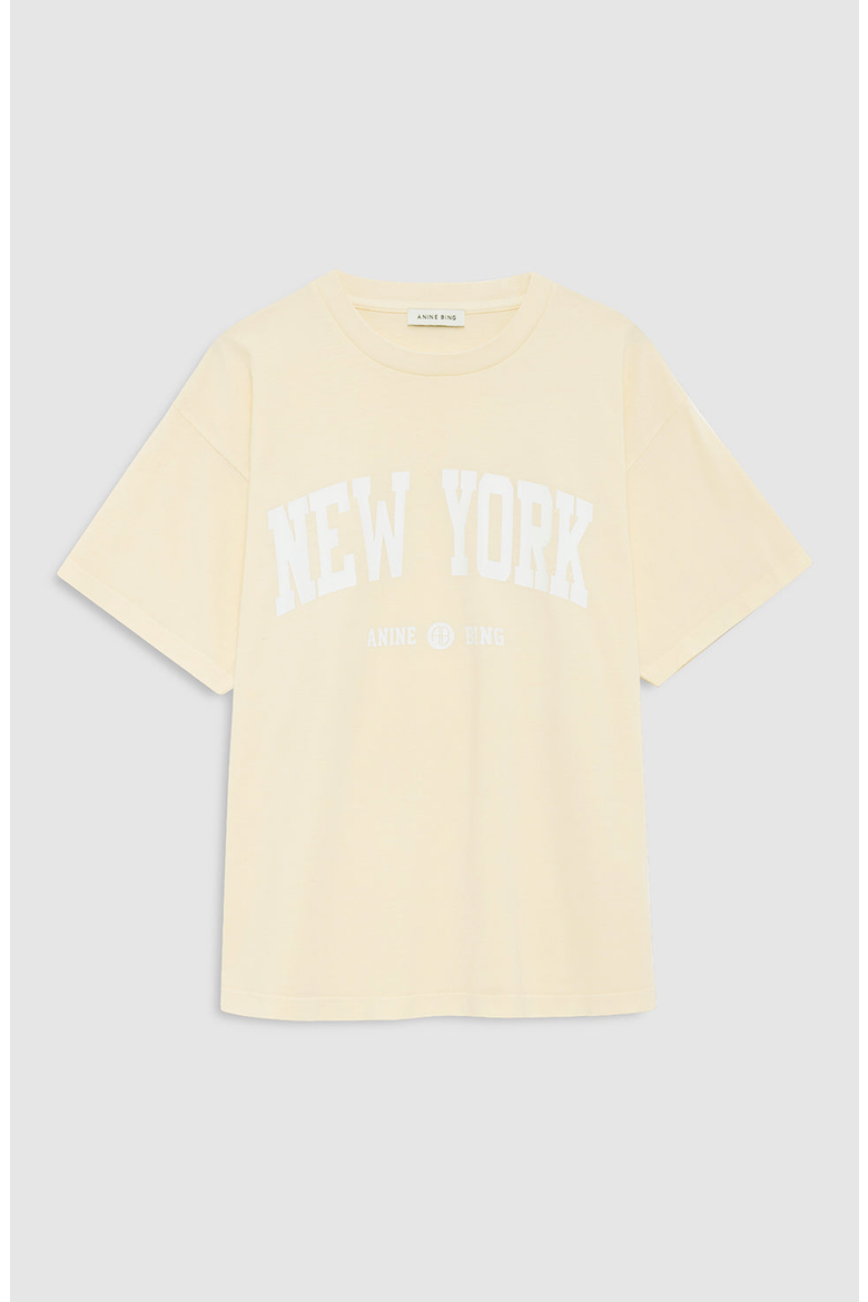 Cade New York University Tee, Alternate, color, Butter Yellow