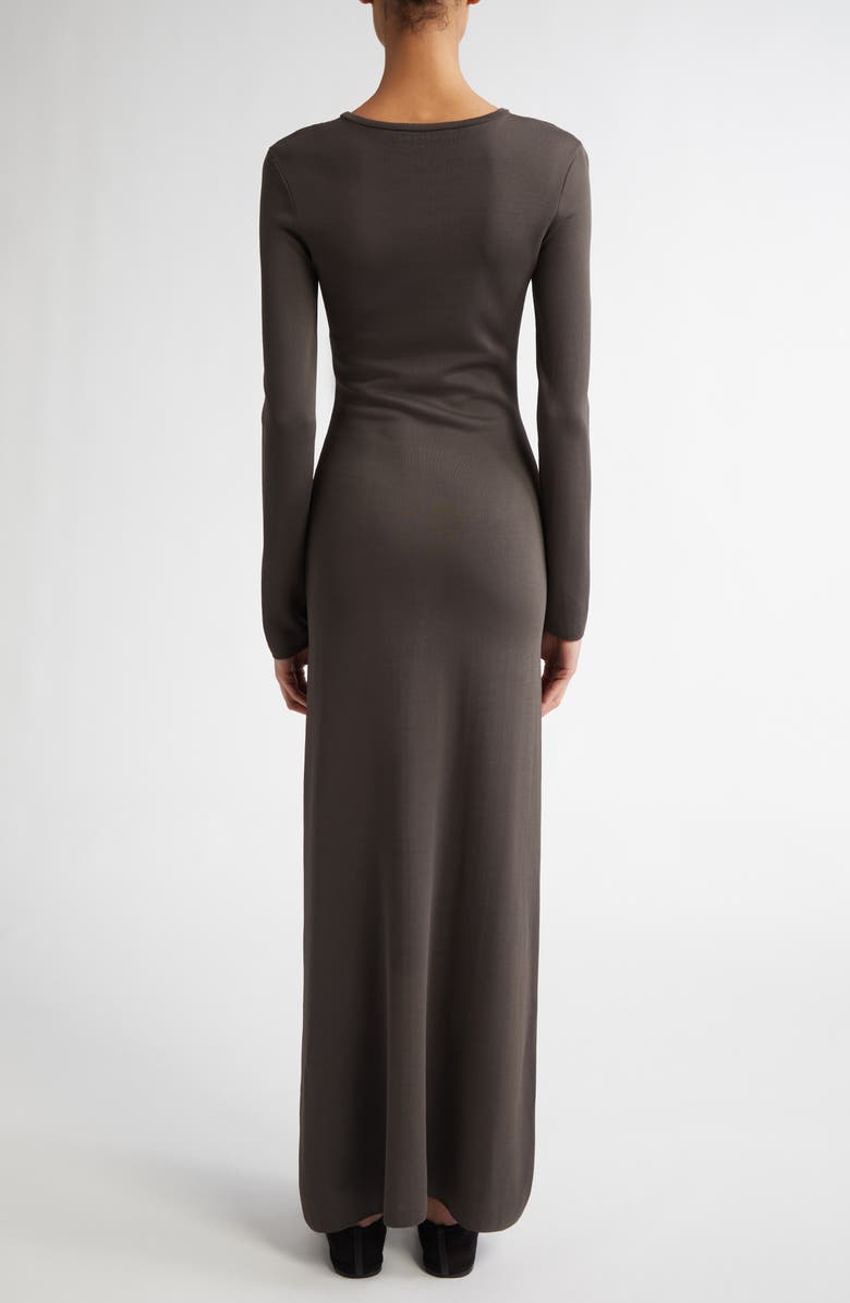 FFORME Scudder Long Sleeve Knit Dress, Alternate, color, Military Brown