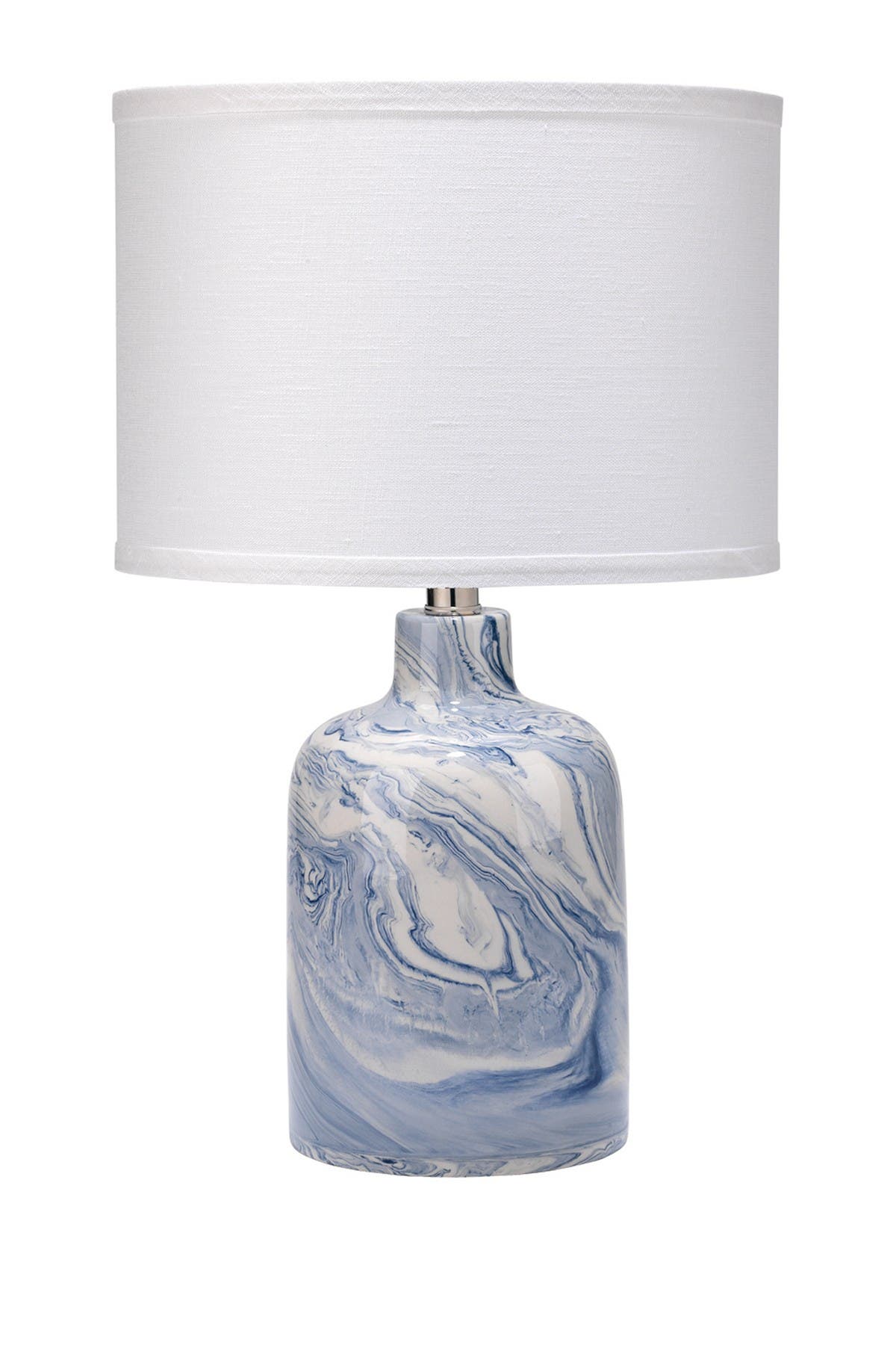 SHINE STUDIO Atmosphere Table Lamp & Small Drum Shade - White Linen ...