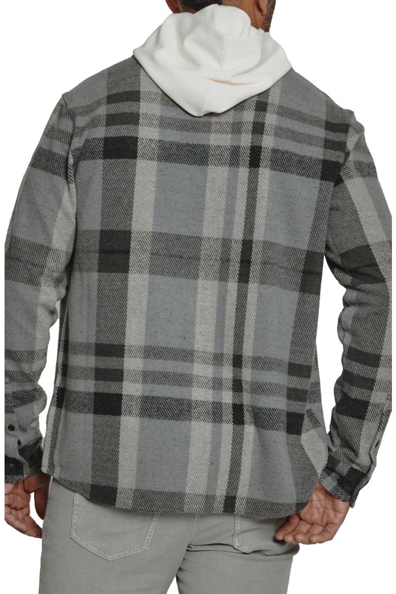 Generation Plaid Stretch Button-Up Shirt, Alternate, color, GREY