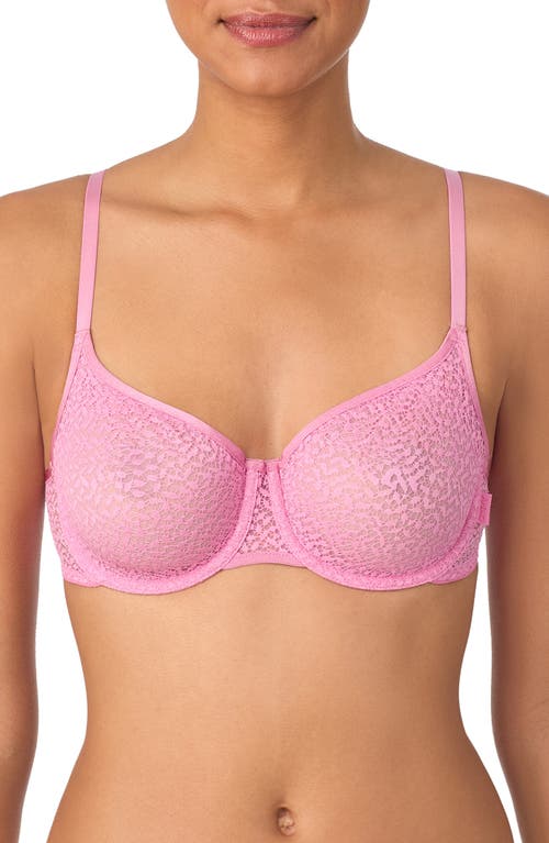 DKNY Modern Lace Unlined Demi Bra in Cashmere Rose at Nordstrom, Size 36D
