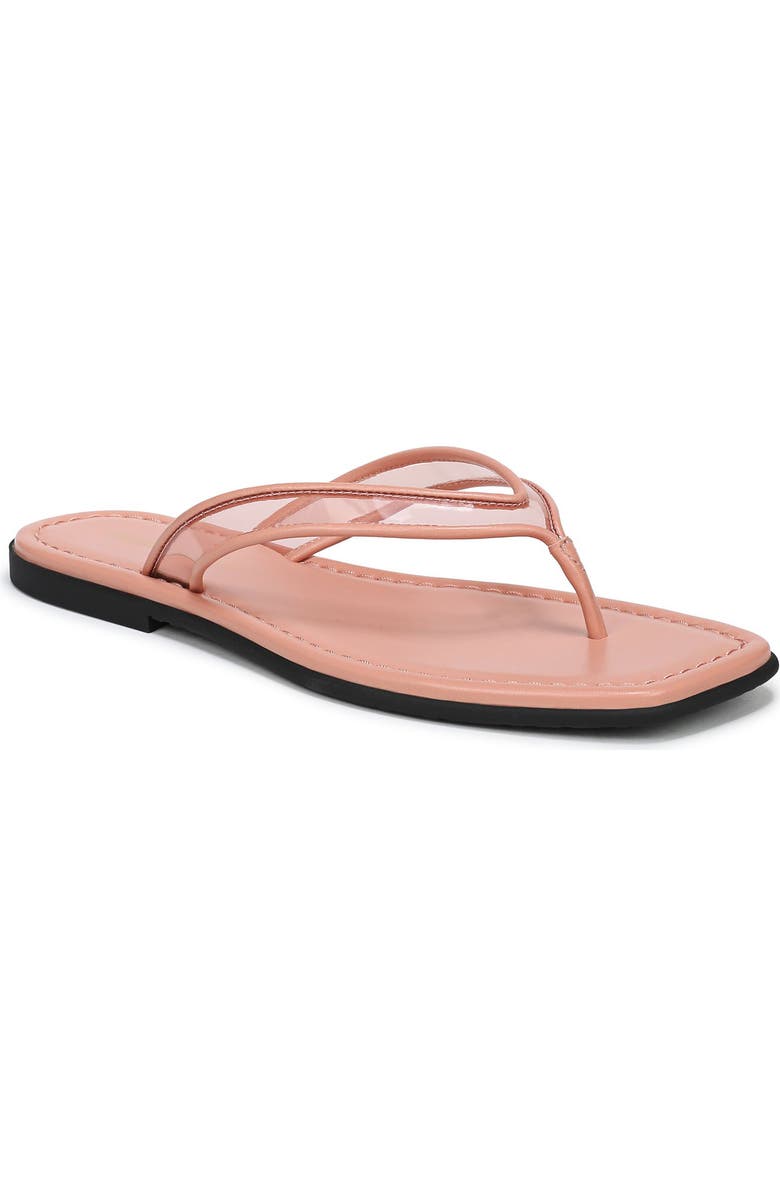 Veronica Beard Clea Flip Flop, Main, color, Muted Clay