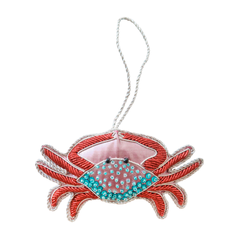 Crab Christmas Ornament