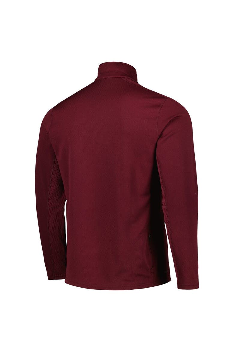 Men's Nike Maroon Minnesota Golden Gophers Vintage Collection Performance Training Quarter-Zip Top, Alternate, color, Maroon