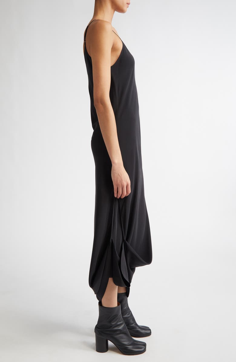 MM6 Maison Margiela Convertible Silk Slipdress, Alternate, color, 