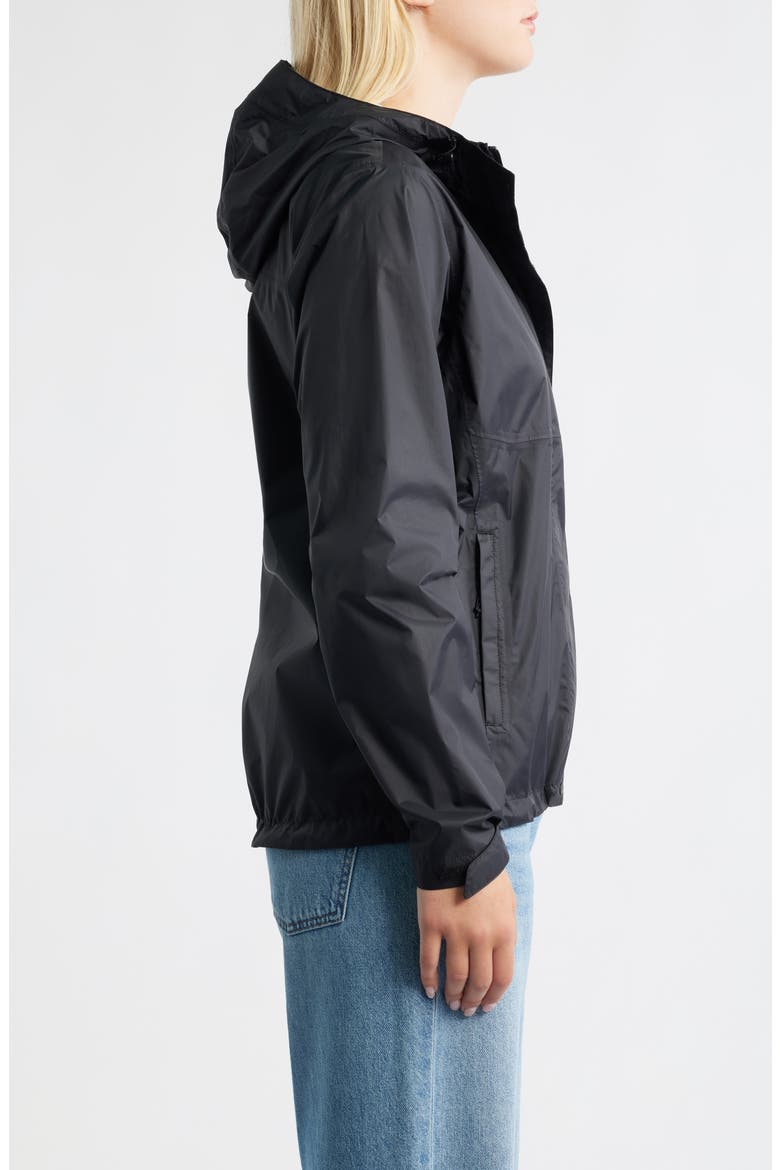 Loke Windproof Waterproof Hooded Jacket, Alternate, color, BLACK