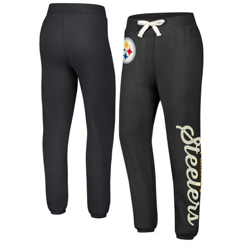 Women
s G-III 4Her by Carl Banks Black Pittsburgh Steelers Scrimmage Fleece Pants