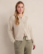 Haven Well Within Linen Tape Yarn Cardigan