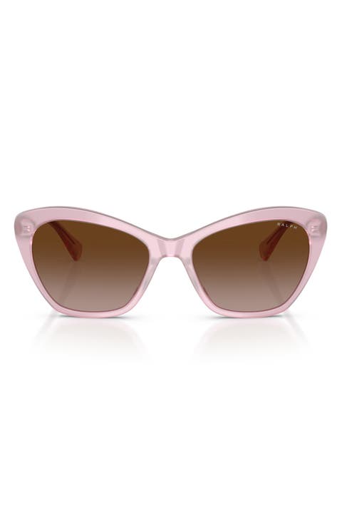 55mm Gradient Butterfly Sunglasses
