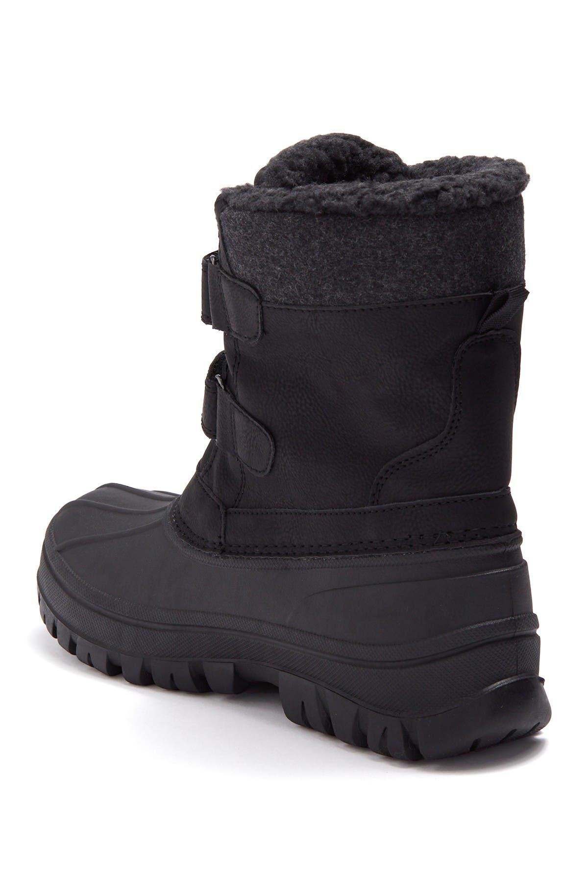 JOE FRESH Barland Faux Fur Snow Boot, Alternate, color, 