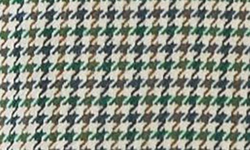 Lk Bennett Daphne Belted Houndstooth Wool Bermuda Shorts In Multi