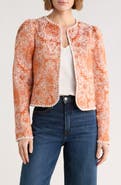 AREA STARS Paisley Jacquard Jacket