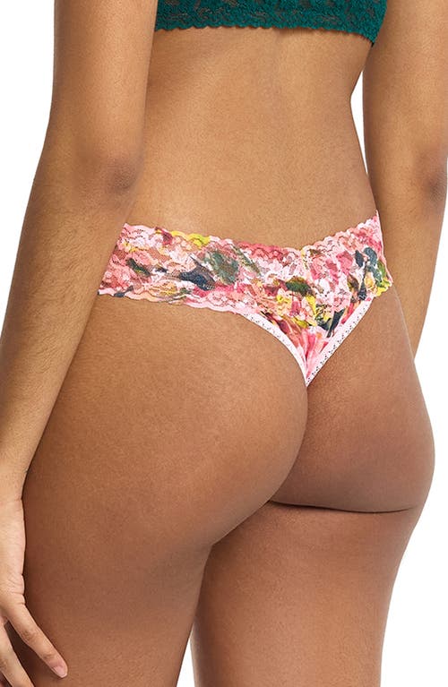 Hanky Panky Print Original Rise Thong In Multi