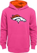 Outerstuff Girls Youth Pink Denver Broncos Prime Hoodie