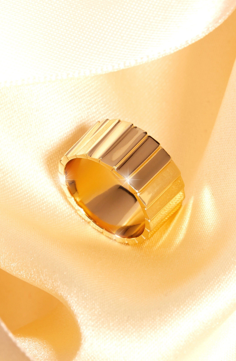 Aurate New York Infinity Ring, Alternate, color, Vermeil / Yellow