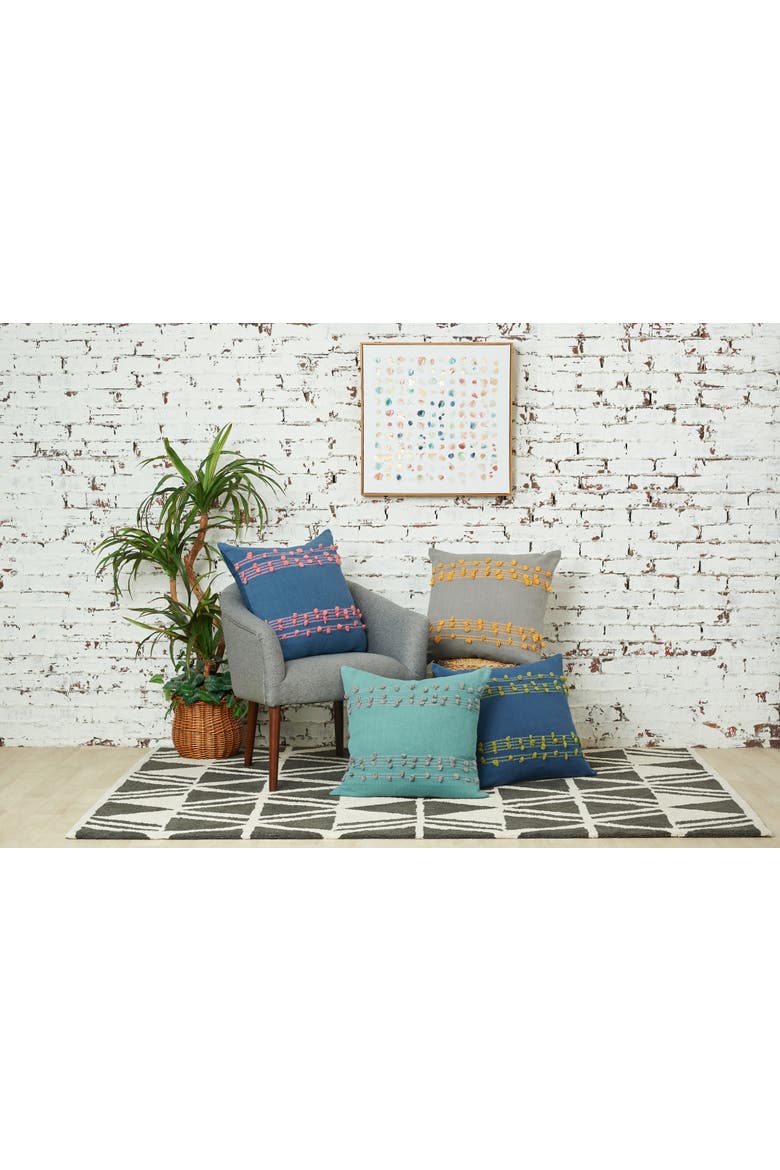 Tabb Accent Pillow Collection 22" x 22", Alternate, color, Grey