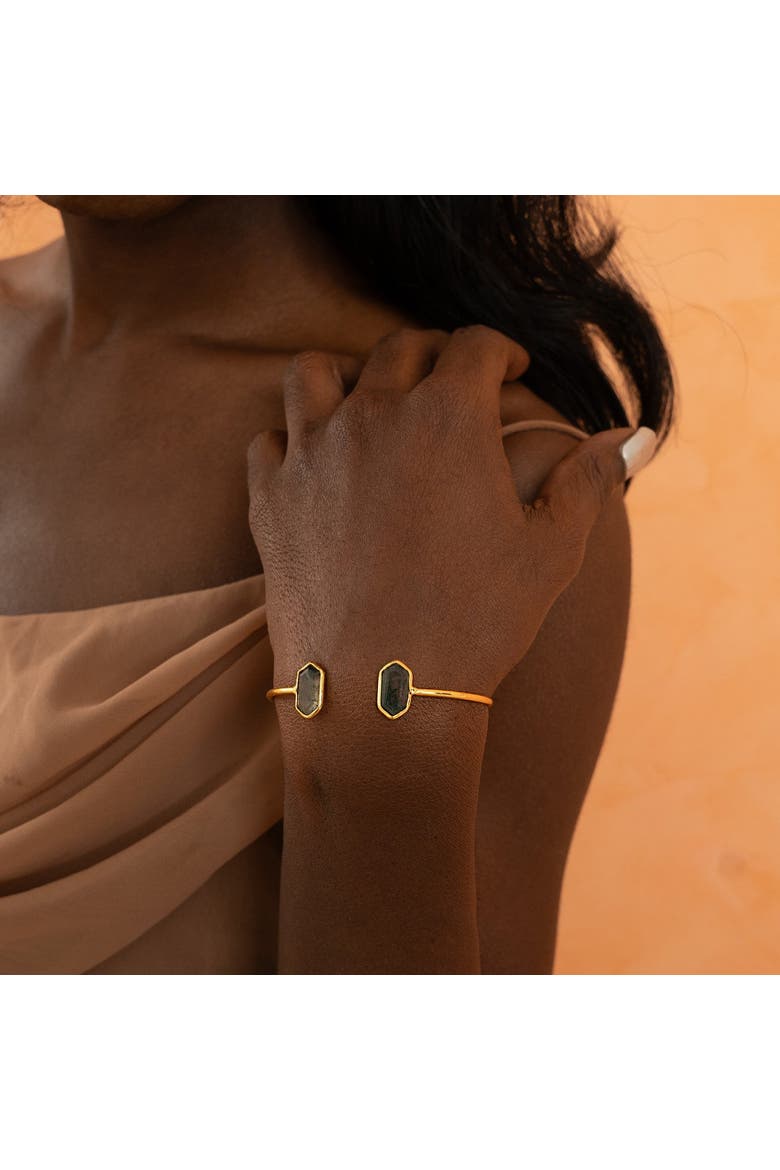ZELENA BRACELET, Alternate, color, Gold Plated