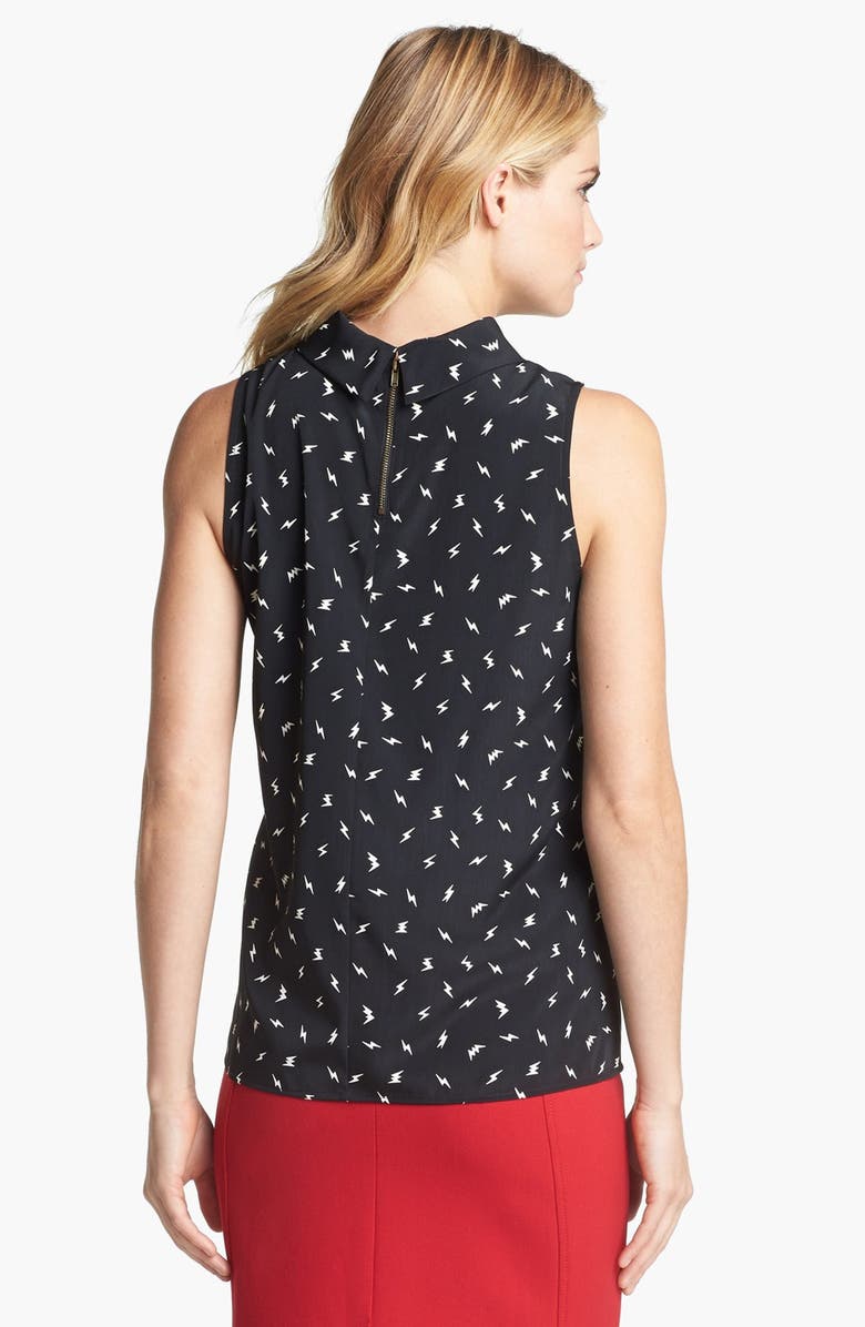 Olivia Moon Reverse Collar Sleeveless Blouse, Alternate, color, 