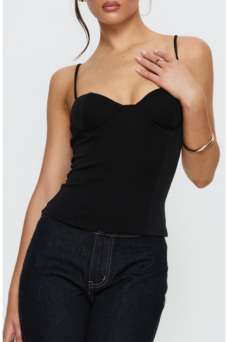Anataza Underwire Camisole, Main, color, BLACK