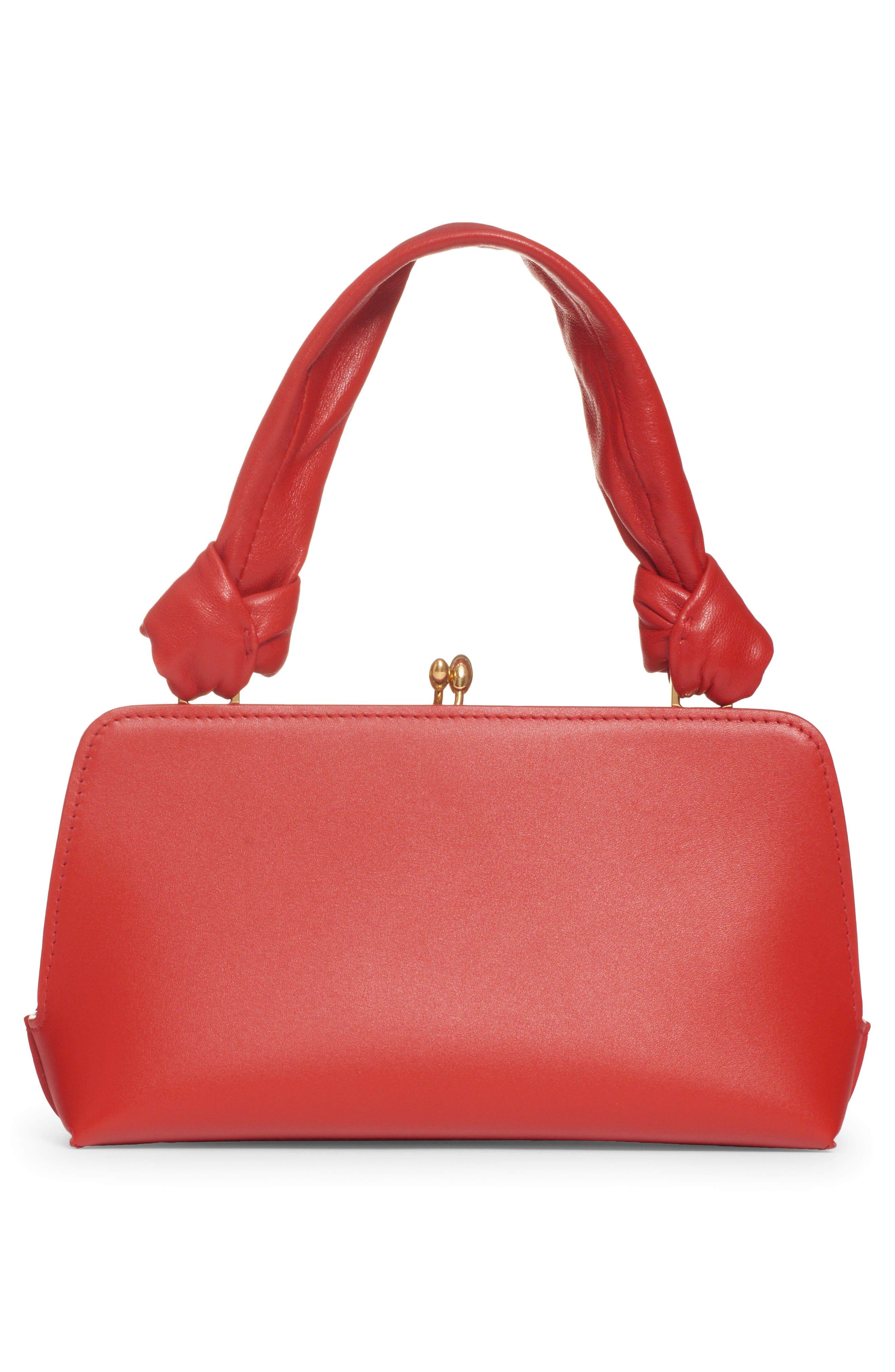 Jil Sander Mini Goji Knot Top Handle Bag, Alternate, color, 