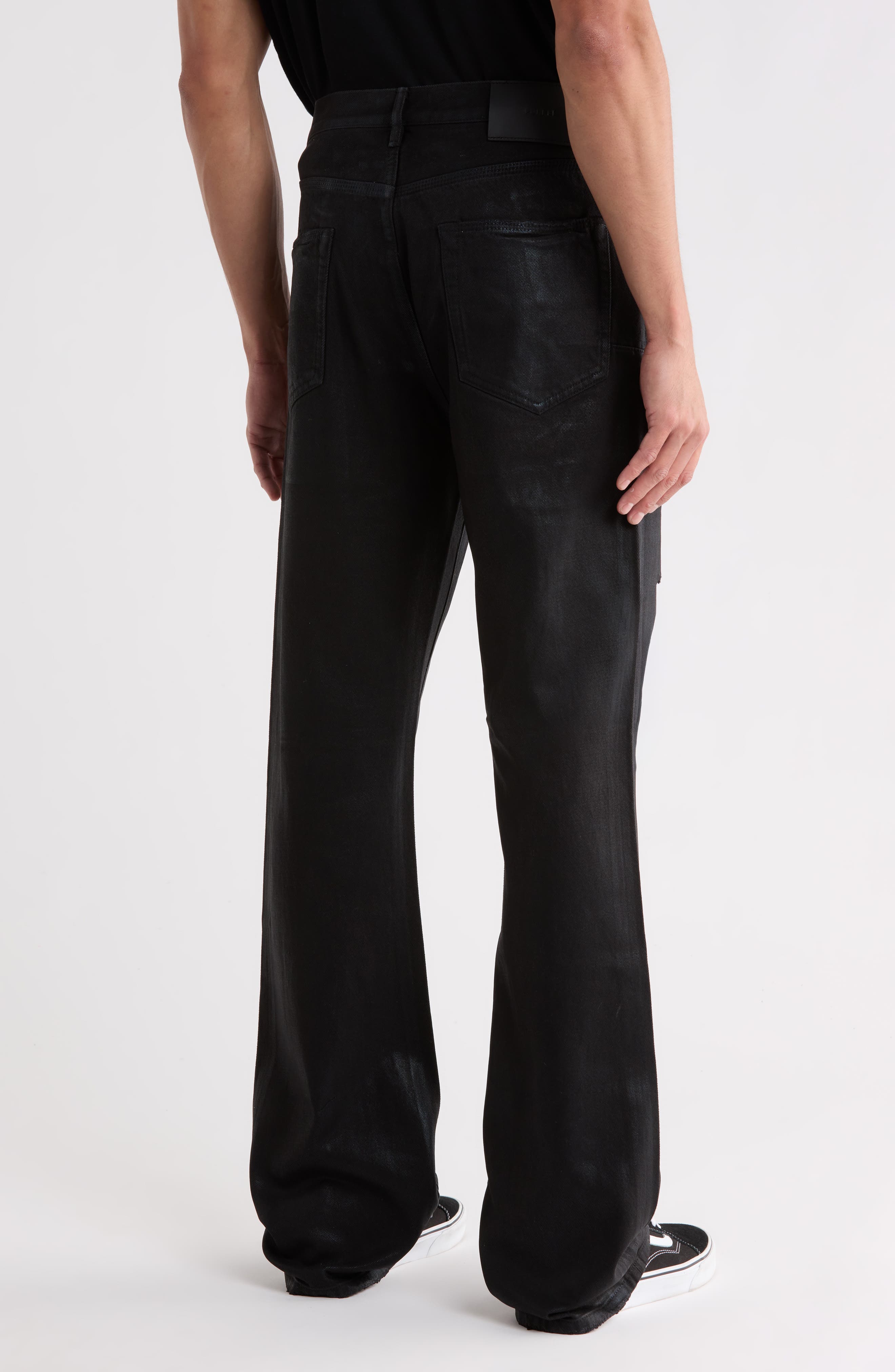 PURPLE BRAND Ripped Foil Relaxed Fit Jeans (Men) | Nordstromrack
