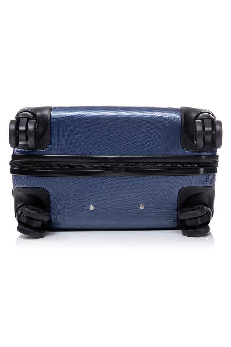 Travola Hardshell 3-Piece Spinner Luggage Set, Alternate, color, BLUE