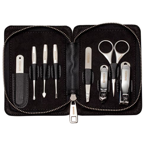 Breed Katana 8 Piece Surgical Steel Groom Kit In Black