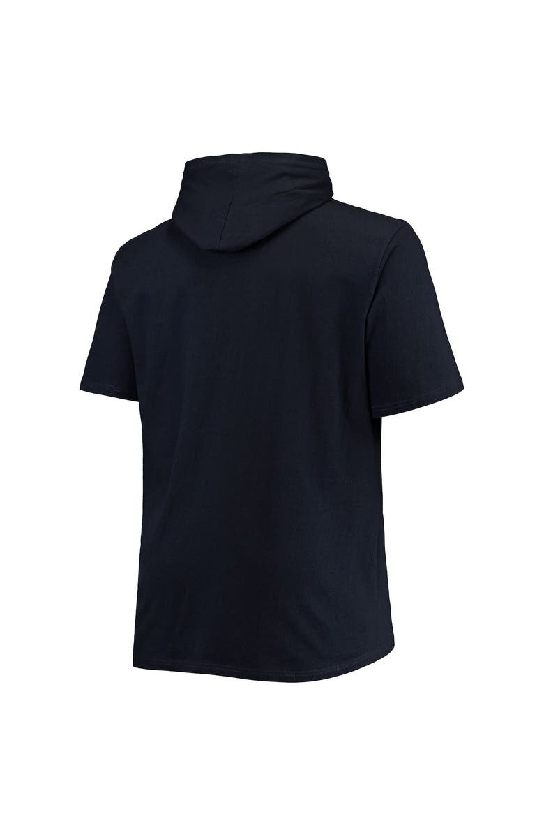 PROFILE Men's Navy Minnesota Twins Big & Tall Jersey Short Sleeve Pullover Hoodie T-Shirt, Alternate, color, 