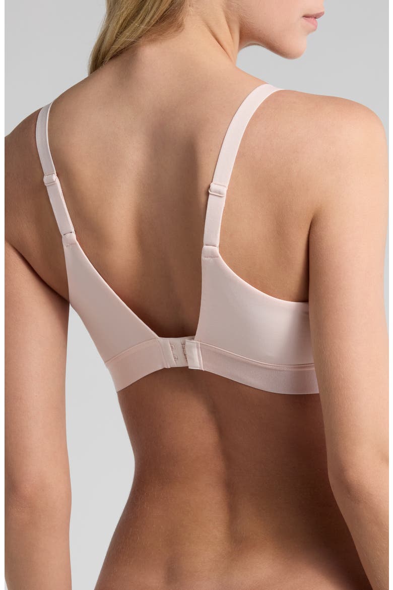 Norah Supportive Wireless Bra, Alternate, color, BLUSHING PINK