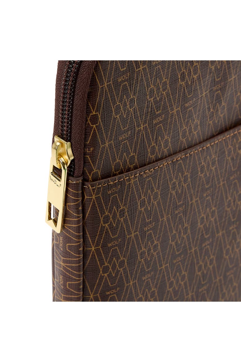Signature Laptop Zip Case, Alternate, color, Brown