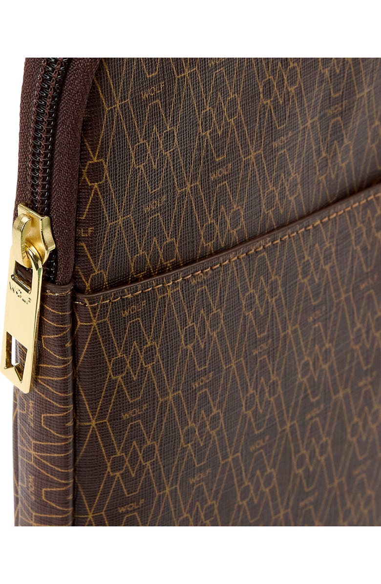 WOLF Signature Laptop Zip Case, Alternate, color, Brown