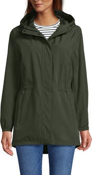 Lands' End Squall Packable Waterproof Raincoat