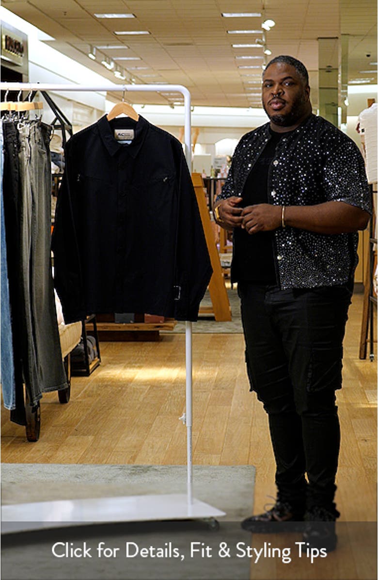 Gender Inclusive Reyes Water Resistant Shirt Jacket, sales video thumbnail