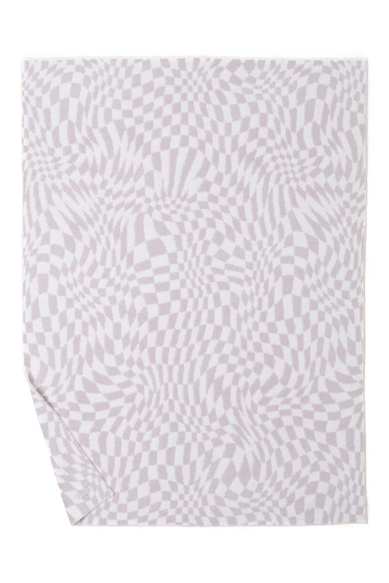 CozyChic™ Checkered Throw Blanket, Alternate, color, CREAM-STONE