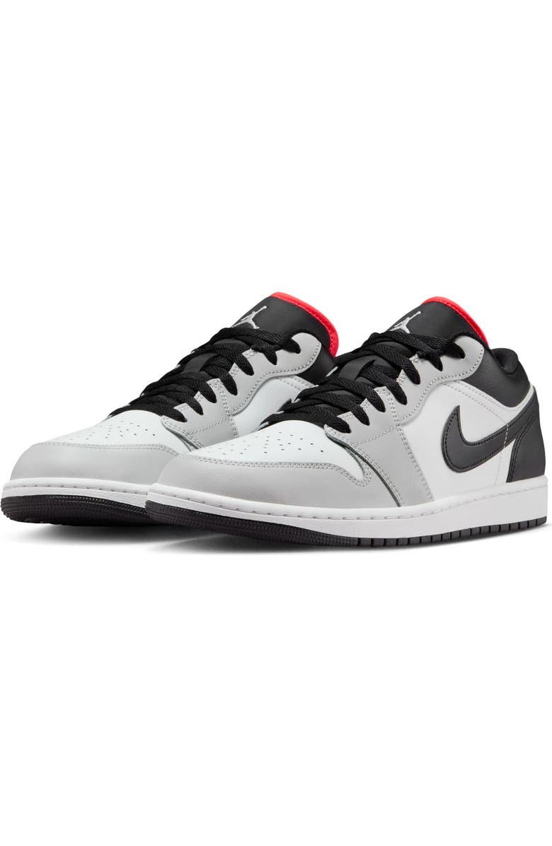 Jordan Air Jordan 1 Low Basketball Sneaker, Main, color, Neutral Grey/ Black