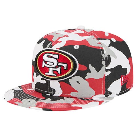 Men's New Era  Scarlet/Black San Francisco 49ers 59FIFTY Fitted Hat