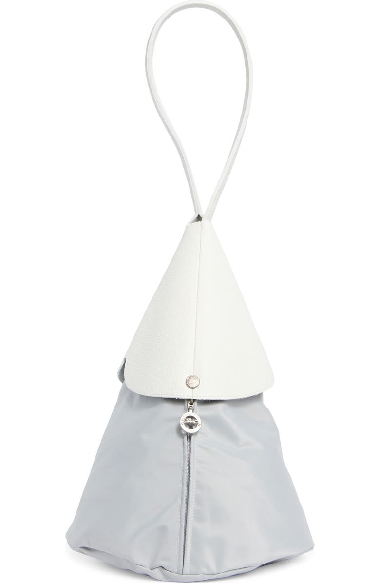 Longchamp x Nendo Large Cone Bag, Main, color, Grey/ White