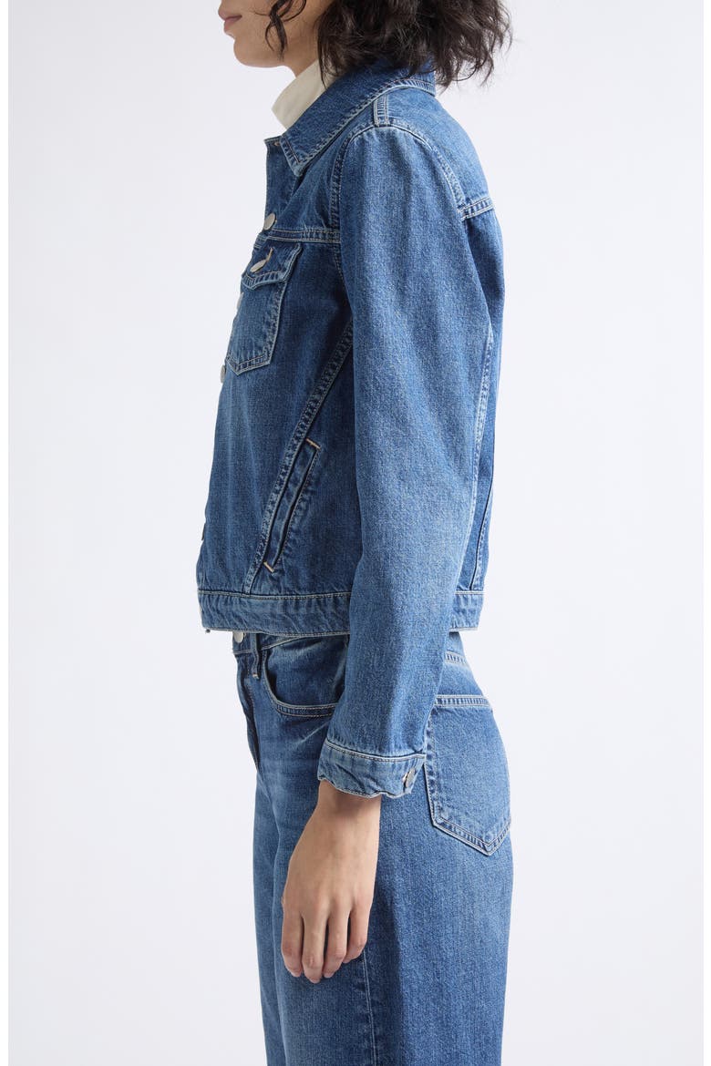 Maven Slim Denim Jacket, Alternate, color, ORWOOD