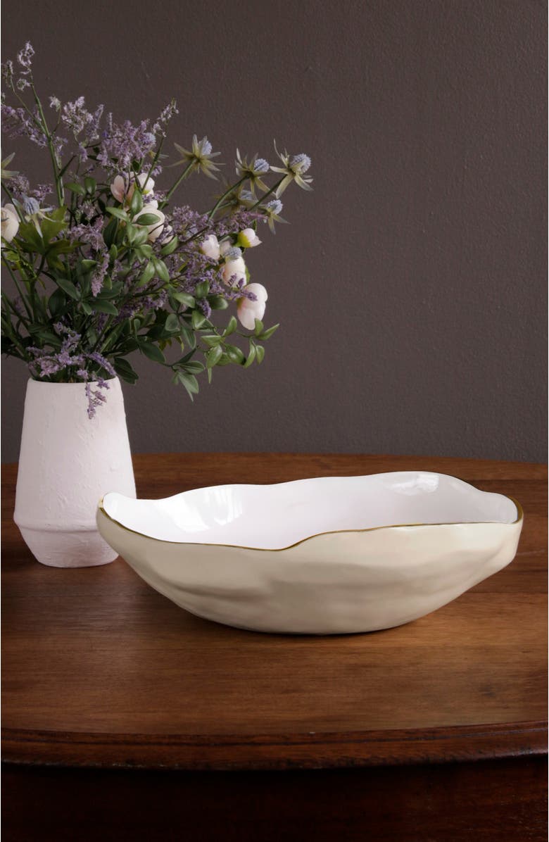 BEATRIZ BALL Collection ENCANTO Nuevo Large Bowl, Alternate, color, Cream And White