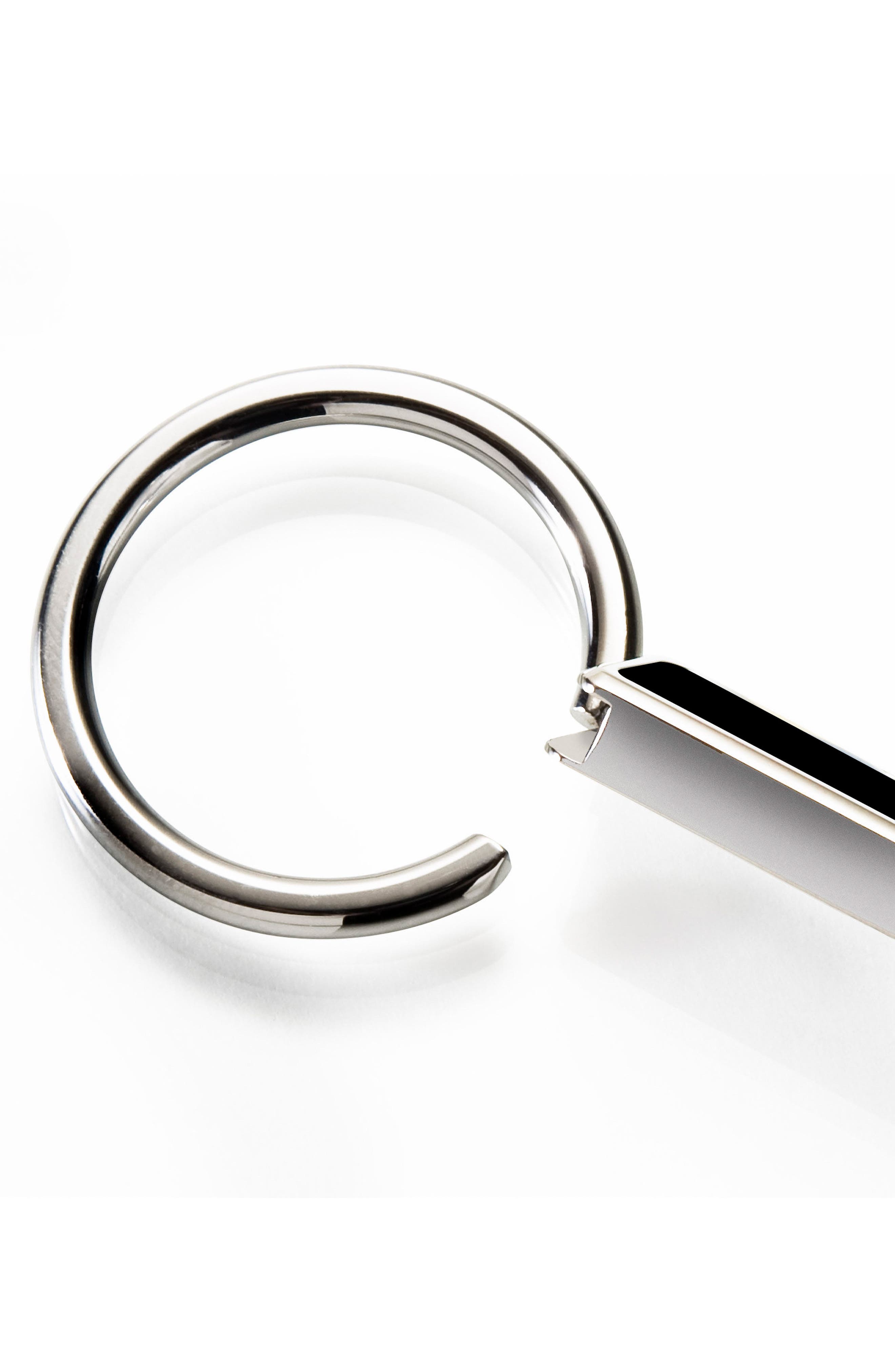 M-Clip Stingray Key Ring, Alternate, color, BLACK