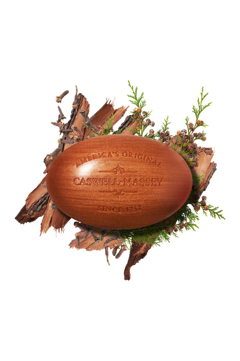 Woodgrain Sandalwood Bar Soap, Alternate, color, Single Soap