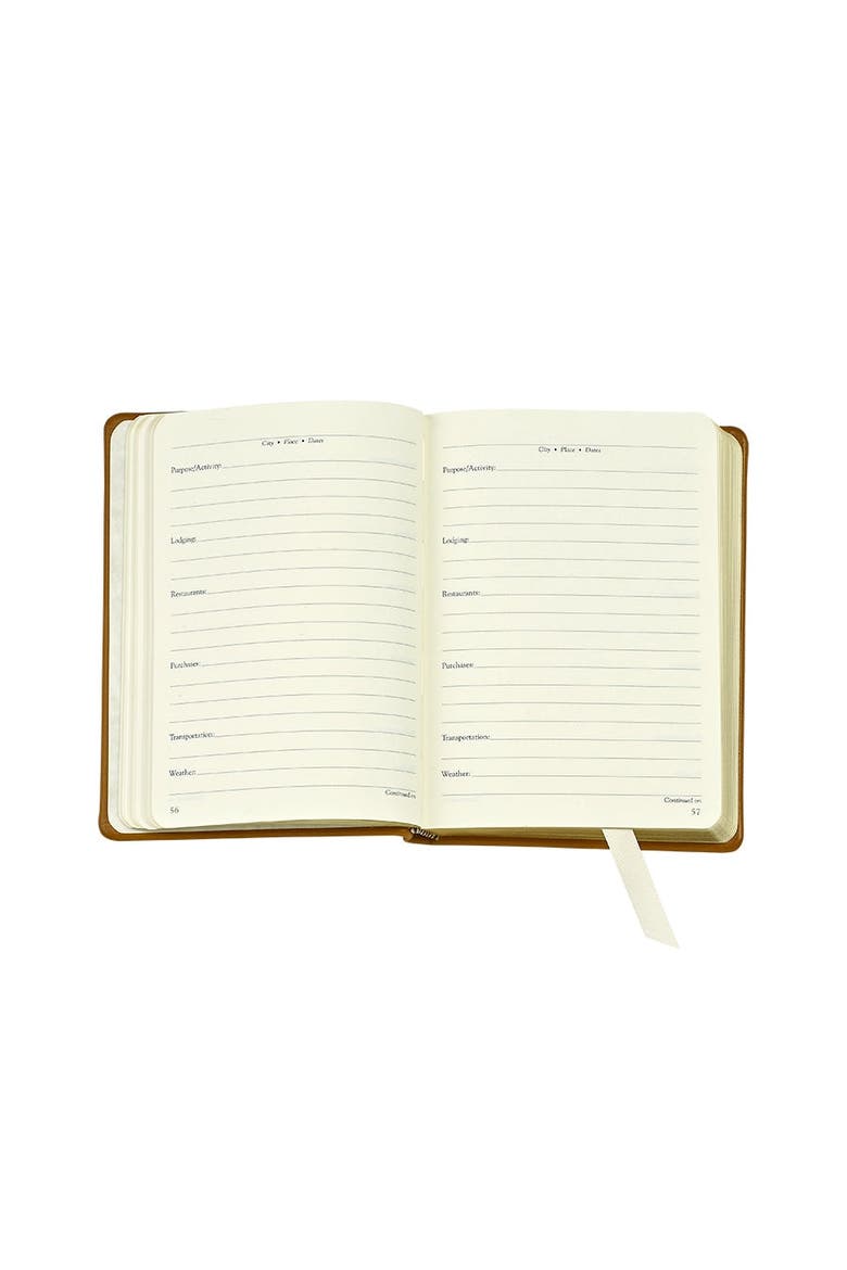 World Travel Journal, Alternate, color, British Tan