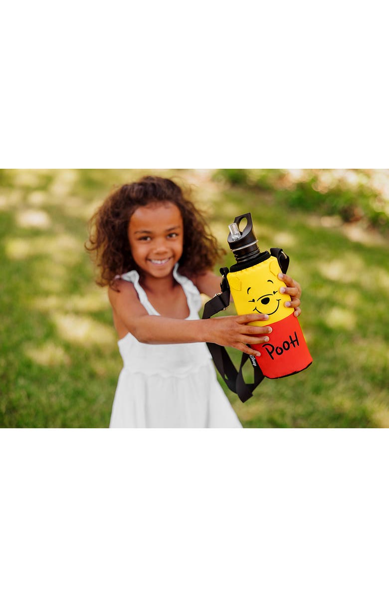 Picnic Time Winnie the Pooh Bottle & Cooler Sling, Alternate, color, Red