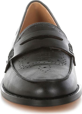Clotilda Brogue Penny Loafer