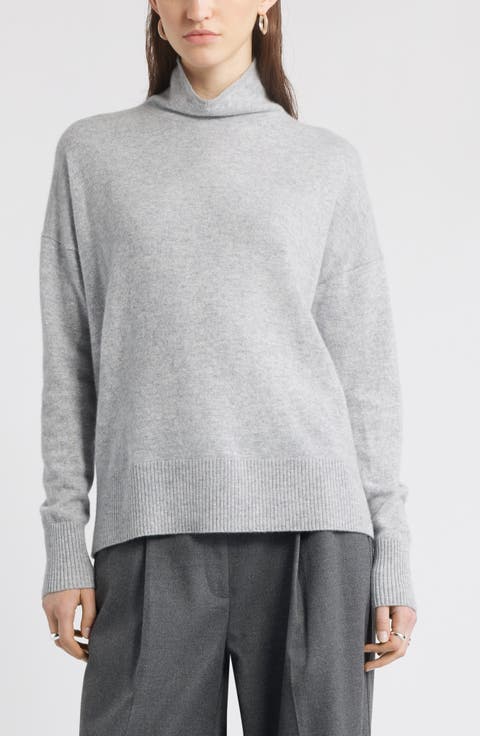 Oversize Cashmere Turtleneck Sweater