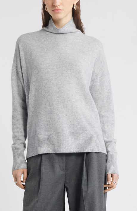 Nordstrom Oversize Cashmere Turtleneck Sweater