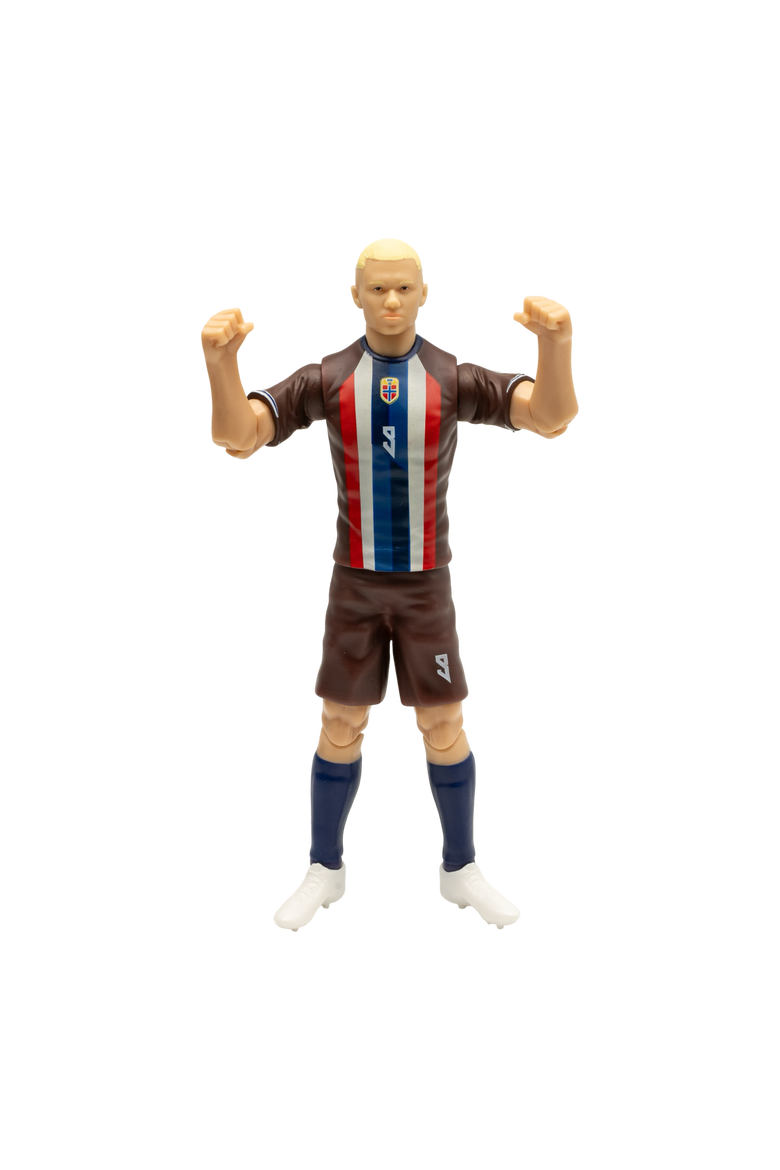 SOCKERS Norway National Erling Haaland 8" Collectible Soccer Action Figure, Alternate, color, No Color