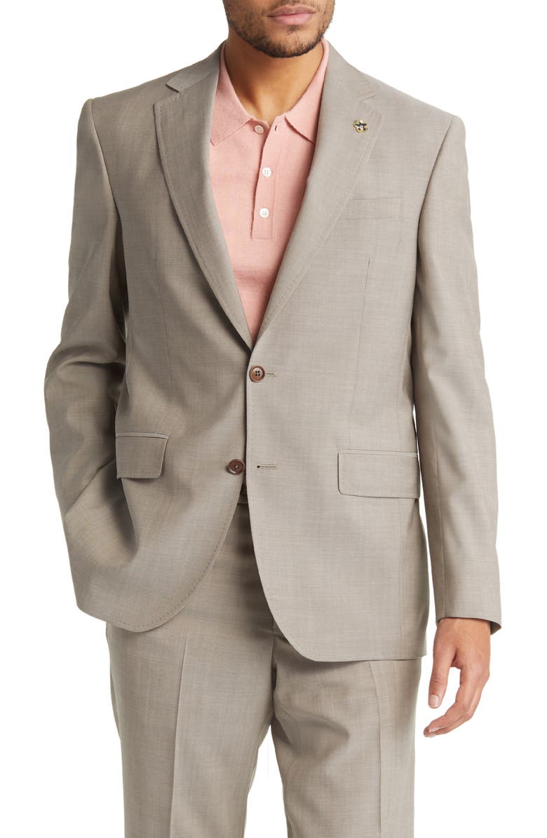 Ted Baker London Jay Slim Fit Wool Suit, Alternate, color, 