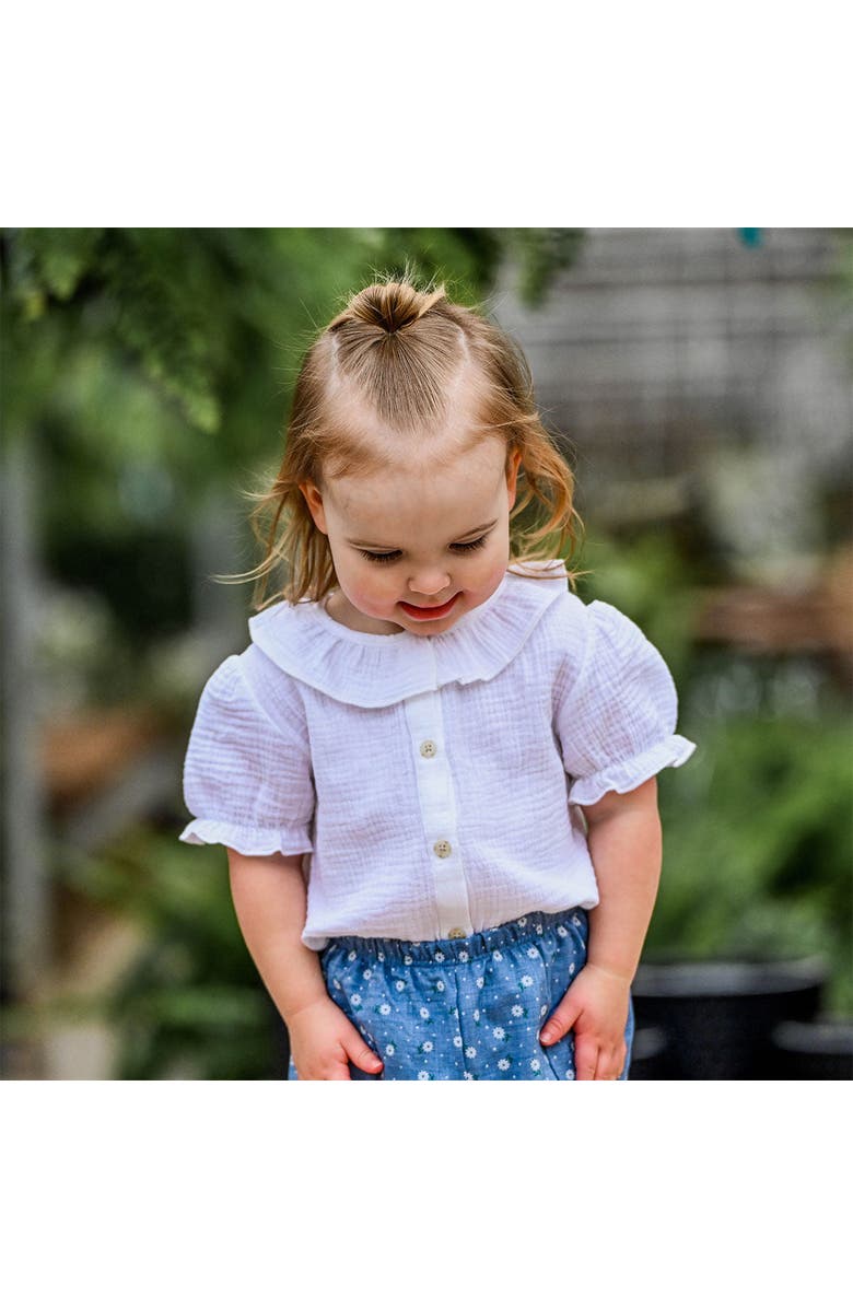 oh baby! Gauze Layla Blouse, Alternate, color, Oyster